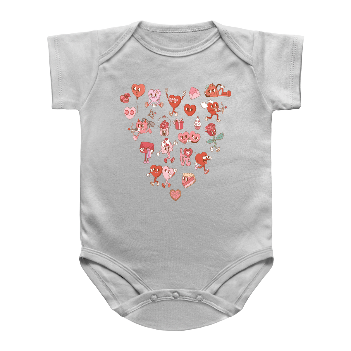 A white infant Valentine&