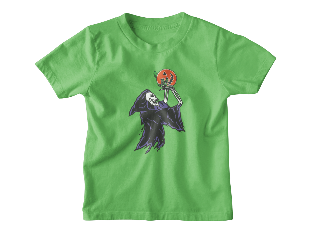 A green kids short-sleeve kids&