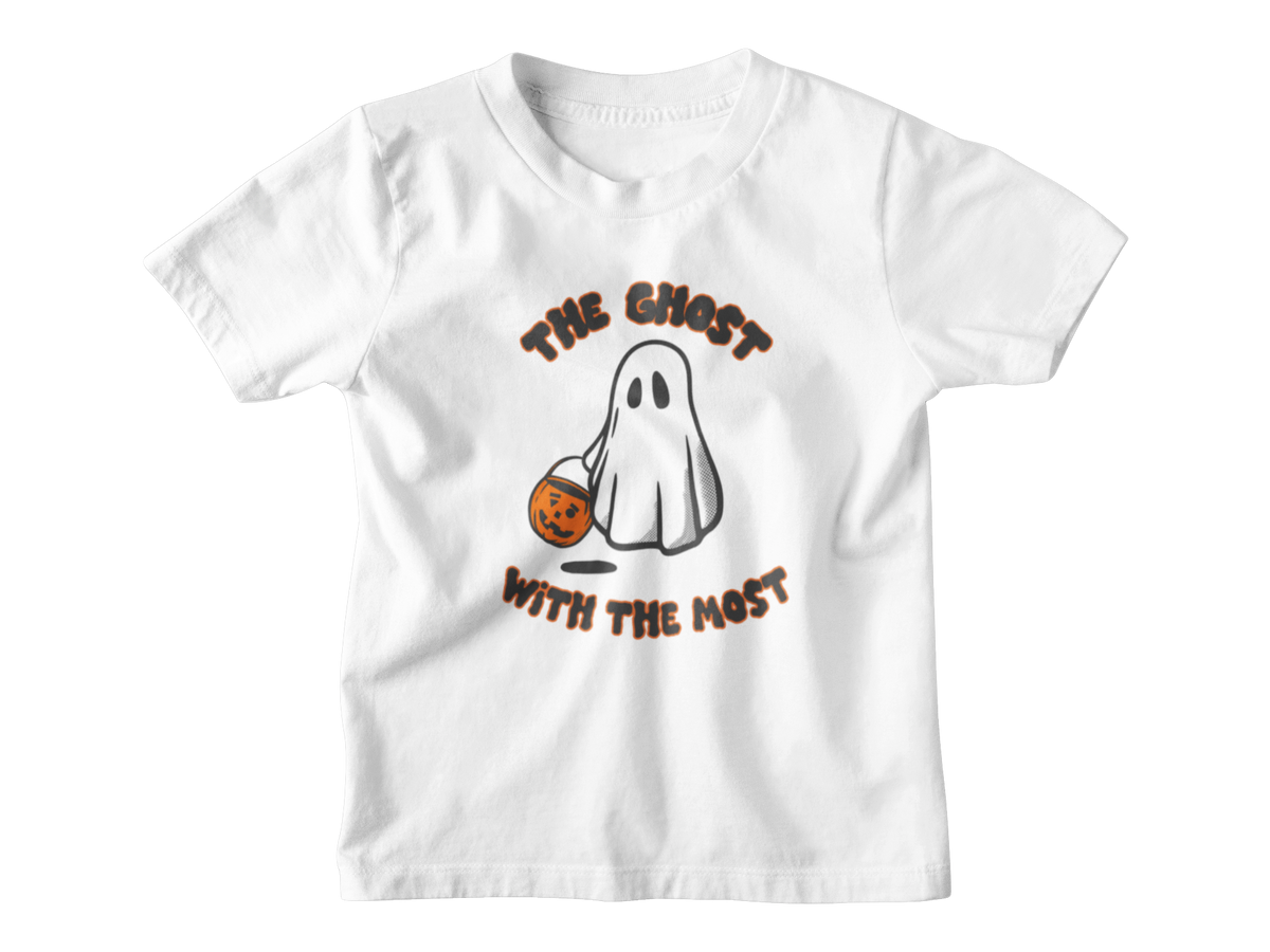 A white short-sleeve kids&