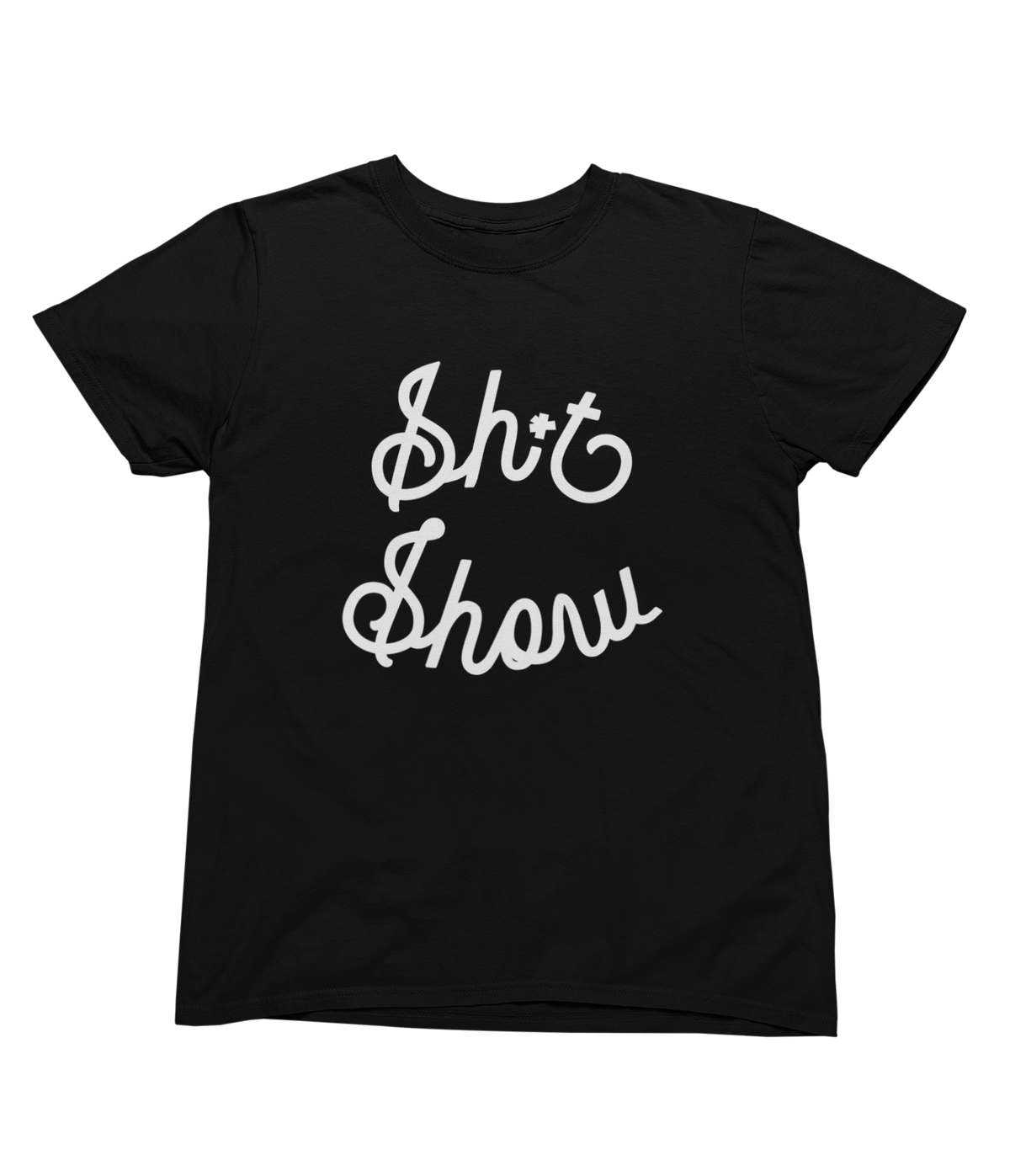 A black toddler short-sleeve t-shirt with the phrase &