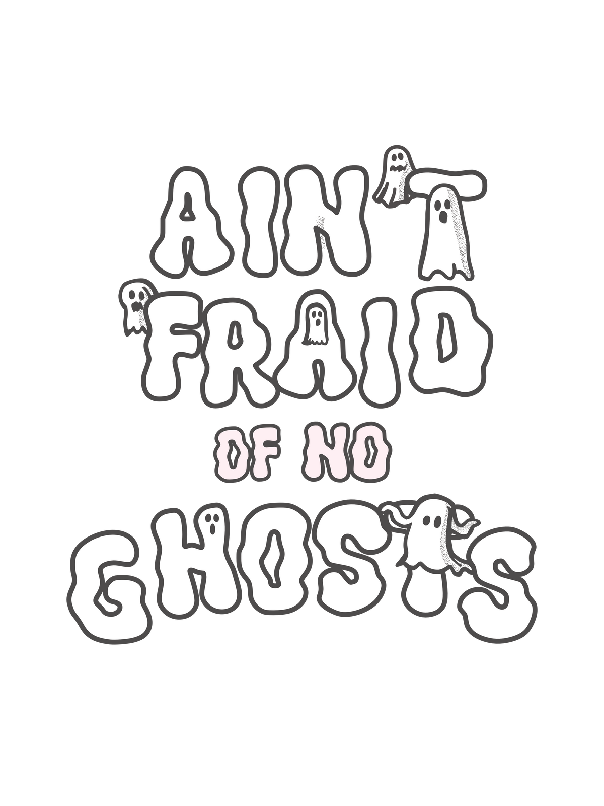 A Halloween graphic with a text that reads &