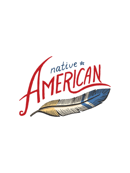 A graphic featuring a feather graphic with the text &