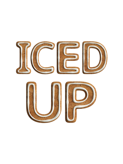 A graphic with the words &