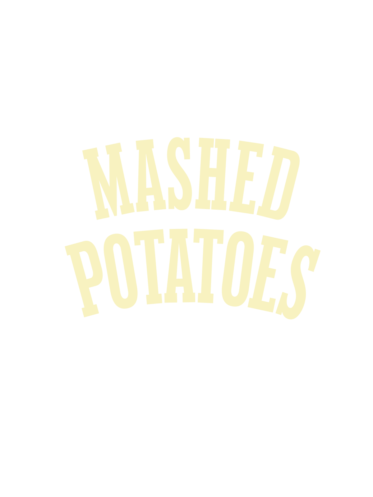 A graphic with &