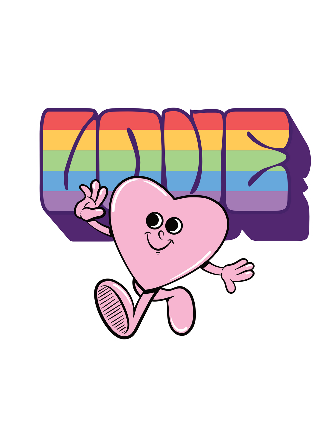 A colorful Valentine&