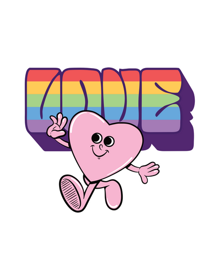 A colorful Valentine&