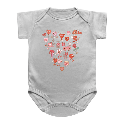 A white infant Valentine&